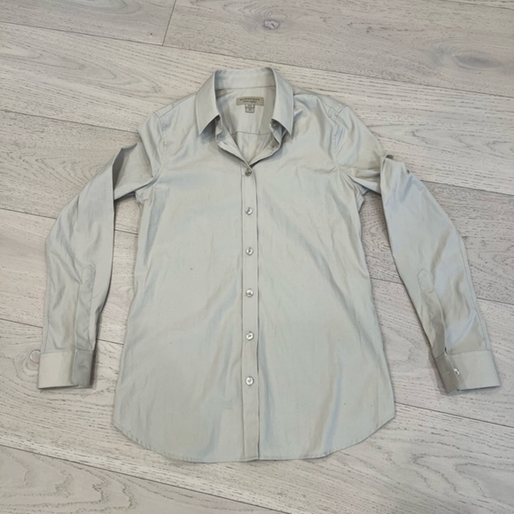 BURBERRY woman’s button down shirt